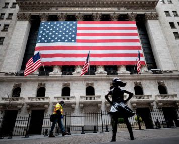 The New York Stock Exchange.