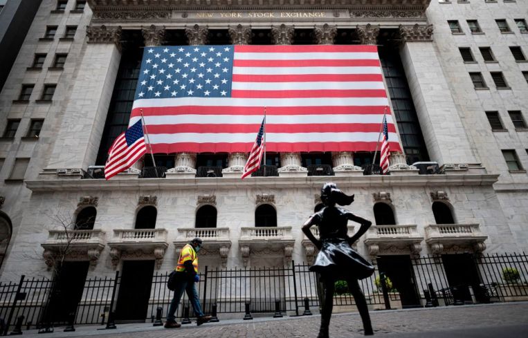 The New York Stock Exchange.