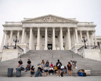 Reps. Cori Bush slept on the Capitol steps for three nights to protest the expiration of the CDC eviction ban.