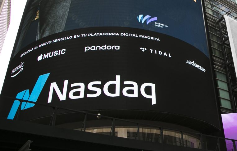 A giant, spherical billboard.