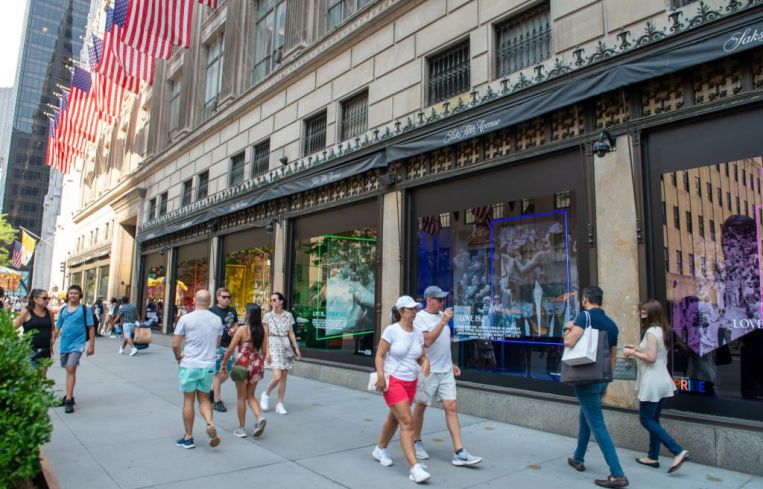 Saks Fifth Avenue Manhattan flagship.