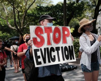Hundreds of thousands of tenants in New York City are behind on their rent as the state has only distributed federal rent relief money to 7,000 households.