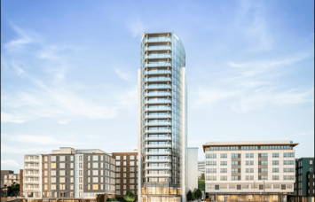 A rendering for the Holden of Bellevue. 