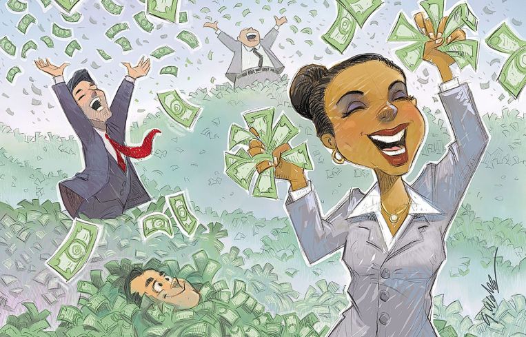 Lawyers rolling in money.