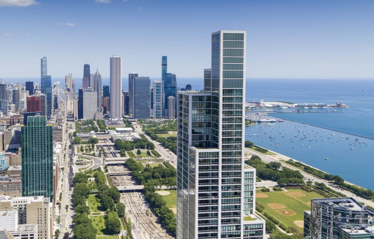 Many of Chicago's office buildings are now in distress.