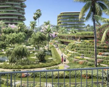 A rendering of One Beverly Hills,