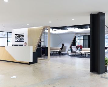 Avison Young's office at 530 Fifth Avenue.