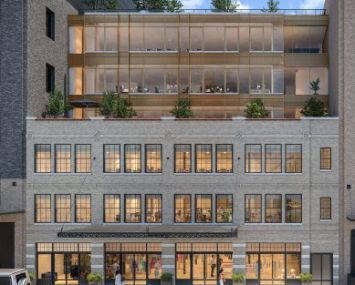 Rendering of 405 West 13th Street.