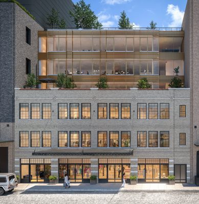Rendering of 405 West 13th Street.