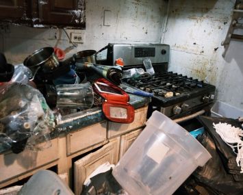 Basement apartments like this one were flooded and damaged in various parts of Queens during Hurricane Ida.
