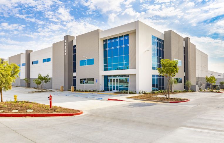 The new building, called Harvill Logistics Center, totals more than 300,000 square feet in Riverside County.
