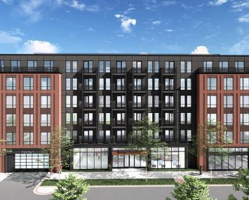 A rendering of Kite House at The Parks at Walter Reed.