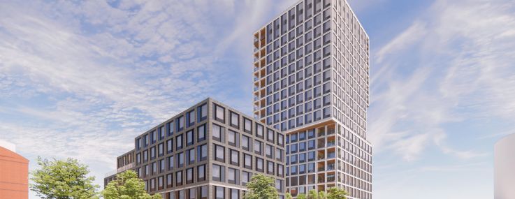 L+M Development Partners is building 350 rental apartments—20 percent of which will be affordable—and 15 home ownership units on the campus of the New Jersey Performing Arts Center.