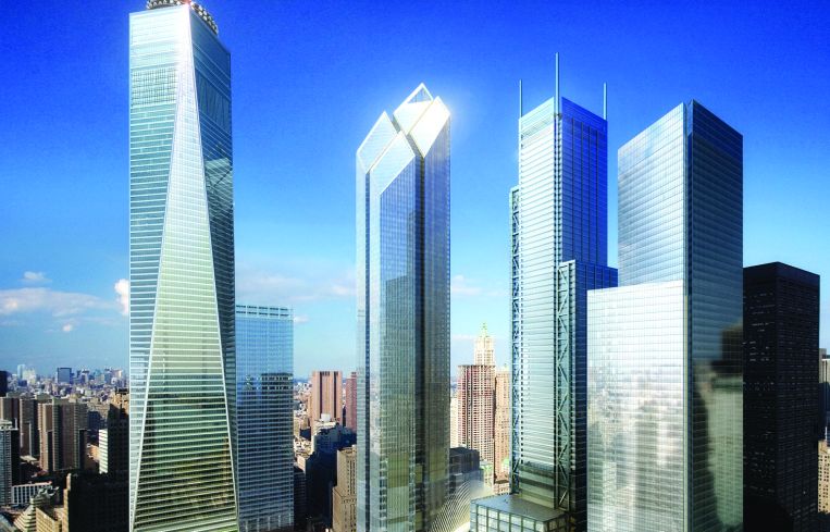 WTC Site Day, Silverstein Properties, New York, USA