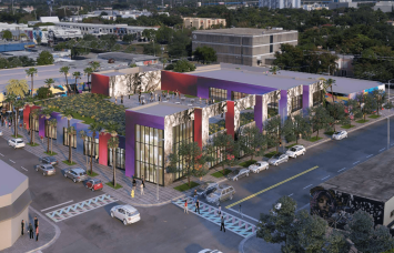 A rendering for Wynwood Walk. 