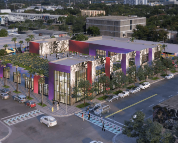 A rendering for Wynwood Walk. 