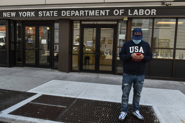 Employment rates across New York City have declined over the past year.