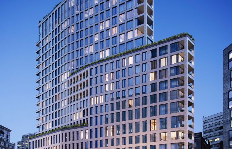 A rendering of One Boerum Place.