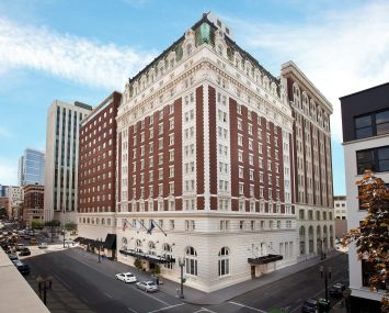 The Benson Hotel in Portland, which will soon be under the flag of Hilton's Curio Collection.