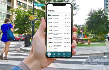 TransitScreen's CityMotion app.