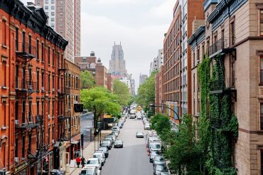 A view of Manhattan's Chelsea section. 