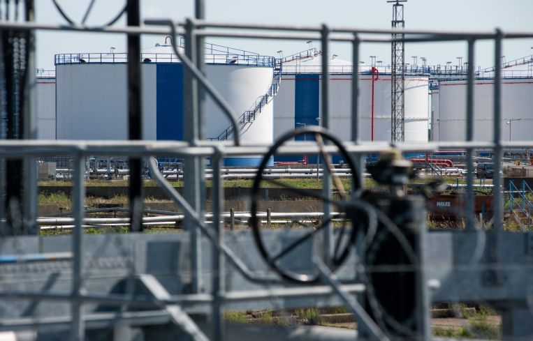 Above: a general liquid storage site in 2021. Rexford Industrial Realty acquired an 80.2-acre storage site for $217.1 million that is subject to a sale-leaseback with an operator of liquid storage terminals.