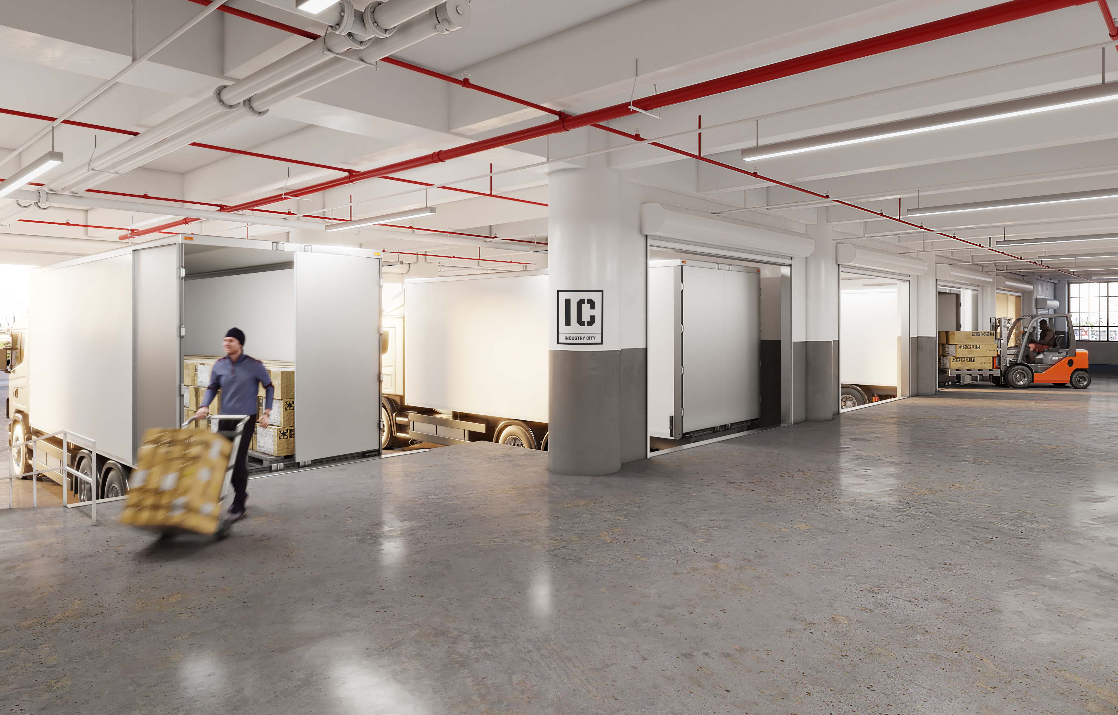 Loading dock v150 How Industry City Provides Space For Companies To Continuously Evolve