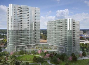 A rendering of The Mather in Tysons, Va.