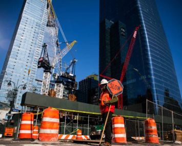 A slow recovery is predicted for New York City construction.