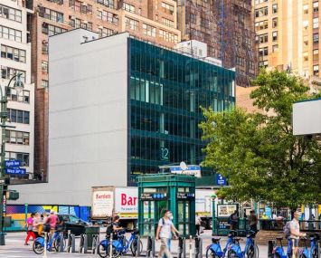A rendering of 12 Penn Plaza.