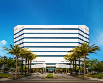 The building at 1301 Dove Street in Newport Beach was originally built in 1980.