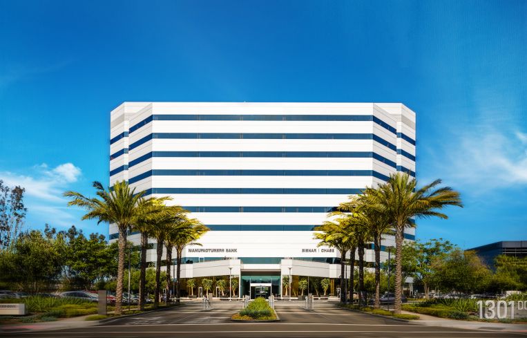 The building at 1301 Dove Street in Newport Beach was originally built in 1980.