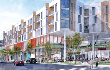 A rendering of The John Buck Company and 3MR Capital's 11111 Jefferson Blvd. mixed-use project in Culver City, Calif. 