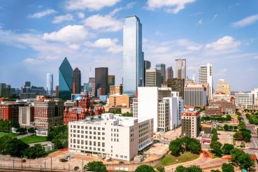 An image overlooking the Dallas metro area, where nearly 30 percent of the allocated loan amount in this CMBS deal is concentrated. 