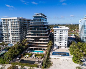 Arte condominiums is located the second from left.