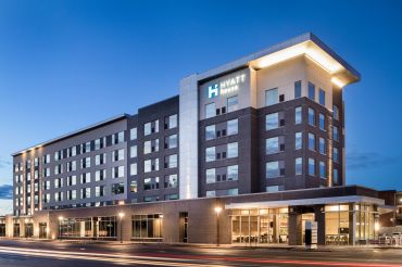 Hyatt House is located within the Fitzsimons Medical Campus in Aurora, Colo.,