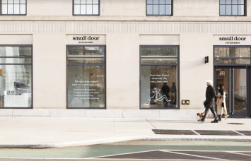 Small Door's original West Village outpost at 15 Seventh Avenue.