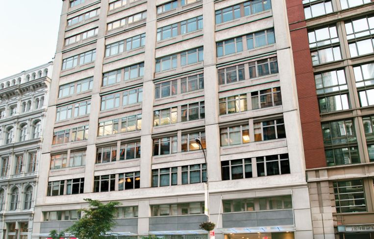 The office building at 50 West 23rd Street.
