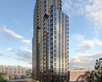 A rendering of 620 West 153rd Street.