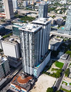 Melo Group's Downtown 5th development opened in July 2021. 
