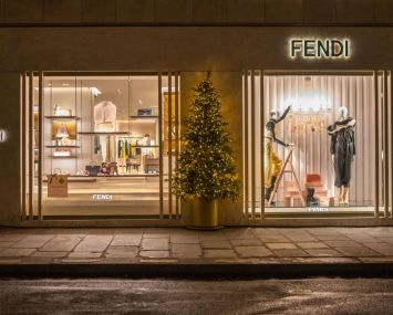 A Fendi store in Paris.