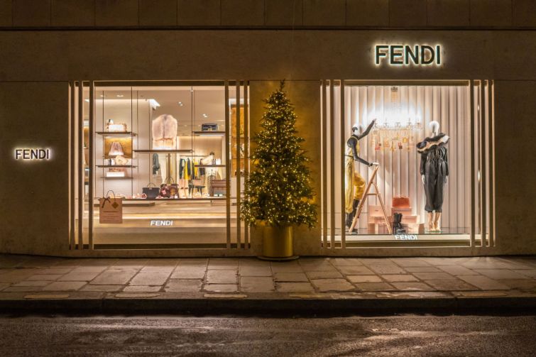 fendi store front