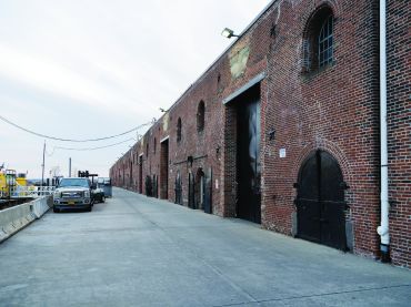 The Gowanus, Brooklyn, rezoning includes the repurposing of 
An old manufacturing building in Gowanus, Brooklyn.