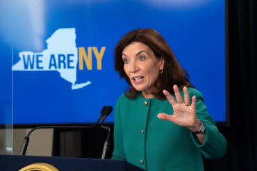 Governor Kathy Hochul  updates New Yorkers on the state's progress combating COVID-19.
