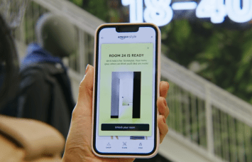 Amazon said the new outlet will have customers utilizing the Amazon Shopping app to scan items for sizes, color and rating.