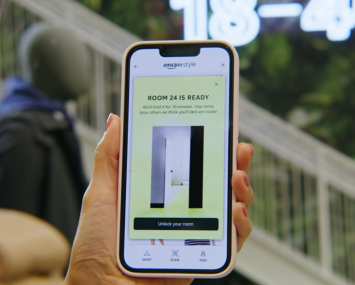 Amazon said the new outlet will have customers utilizing the Amazon Shopping app to scan items for sizes, color and rating.