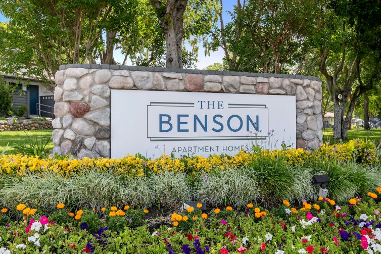 The Benson at 850 North Benson Avenue in the city of Upland, Calif., in San Bernardino County.The Benson at 850 North Benson Avenue in the city of Upland, Calif., in San Bernardino County.