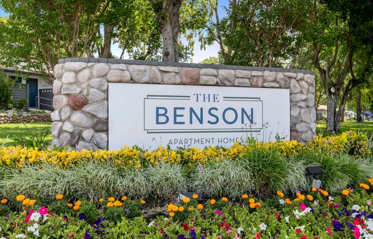 The Benson at 850 North Benson Avenue in the city of Upland, Calif., in San Bernardino County.The Benson at 850 North Benson Avenue in the city of Upland, Calif., in San Bernardino County.