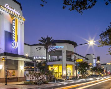 Glendale Marketplace at 106-146 South Brand Boulevard spans 154,049 square feet.