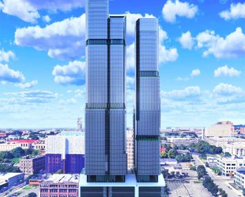 A rendering for The Halo Newark.